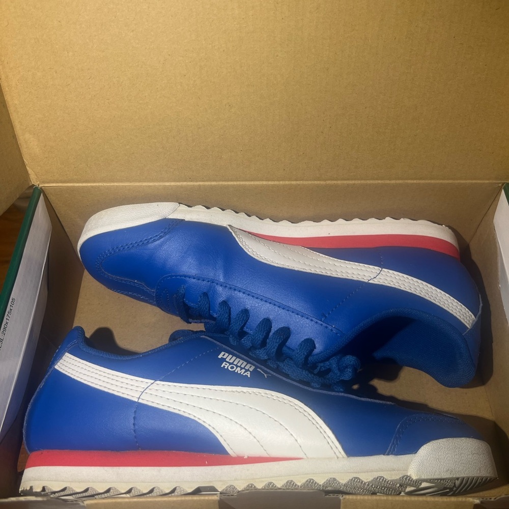 Puma Men's Vibrant Blue Sneakers